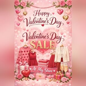Happy Valentine's Day Sale | All Clothing on Sale Including Winter Essentials